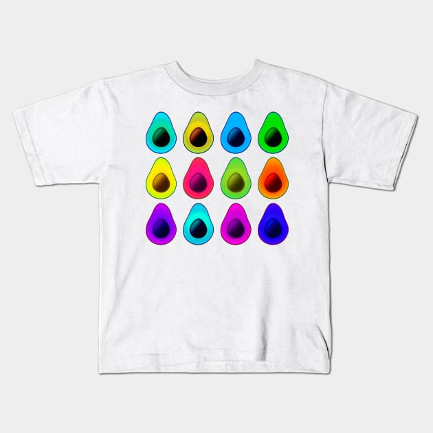 avocado Kids T-Shirt by denpoolswag